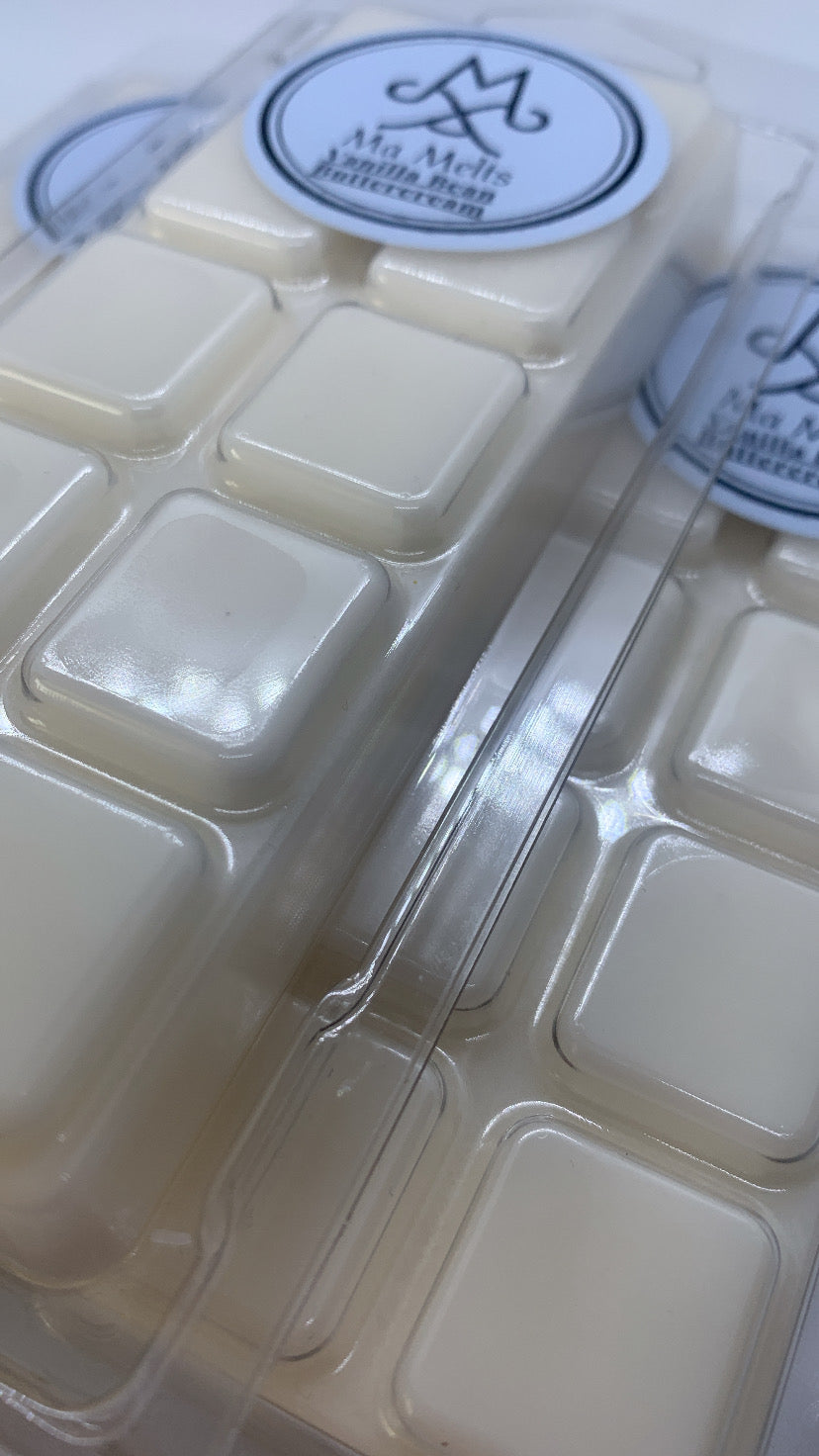 Vanilla Bean Buttercream Fragranced Wax Melt Snapbar 50g