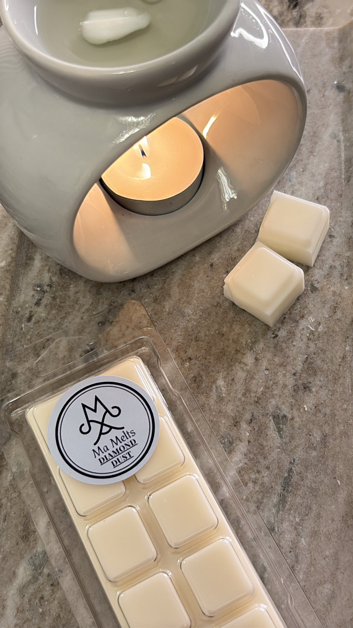 Diamond Dust Fragranced Wax Melt Snap Bar 50g