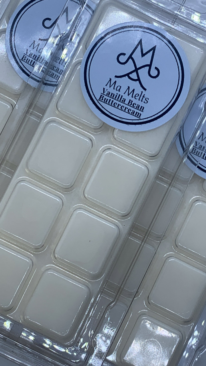 Vanilla Bean Buttercream Fragranced Wax Melt Snapbar 50g