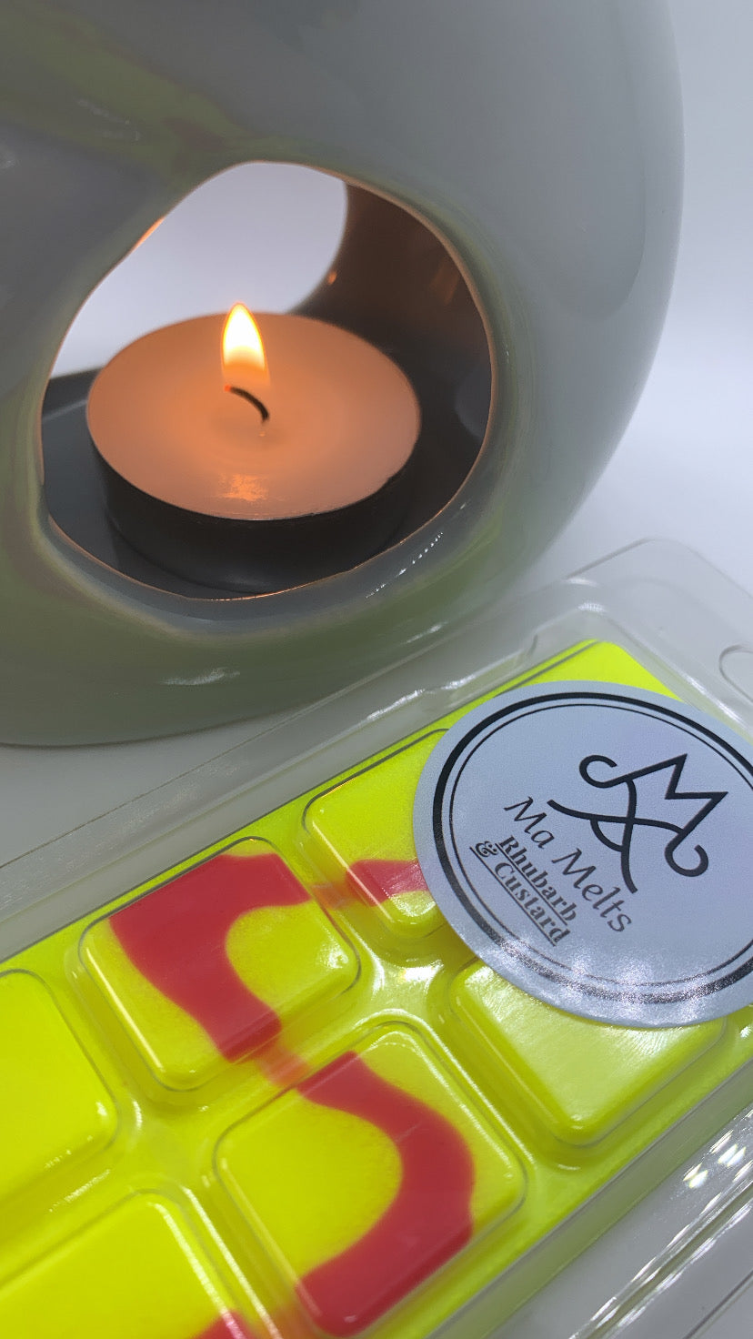 Rhubarb & Custard Fragranced Wax Melt Snapbar 50g