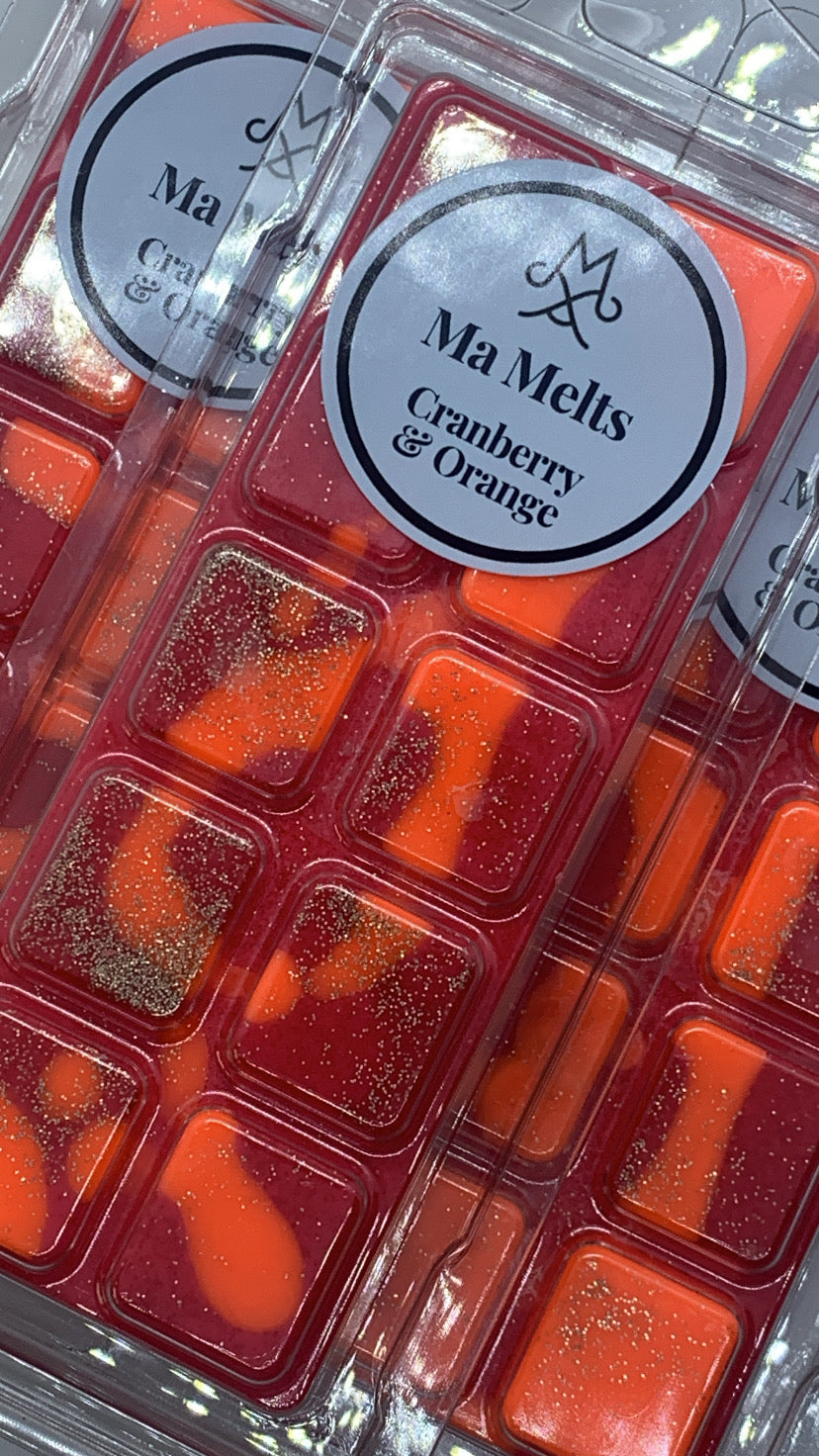 Cranberry & Orange Fragranced Wax Melt 50g