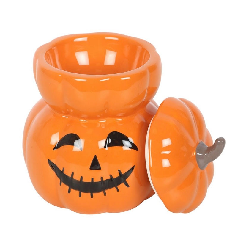 Stacked Pumpkin Wax Melt Burner