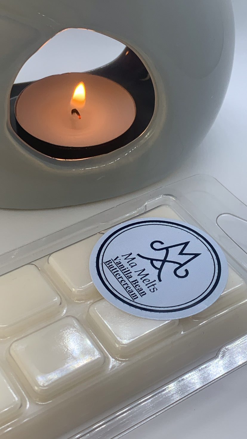Vanilla Bean Buttercream Fragranced Wax Melt Snapbar 50g