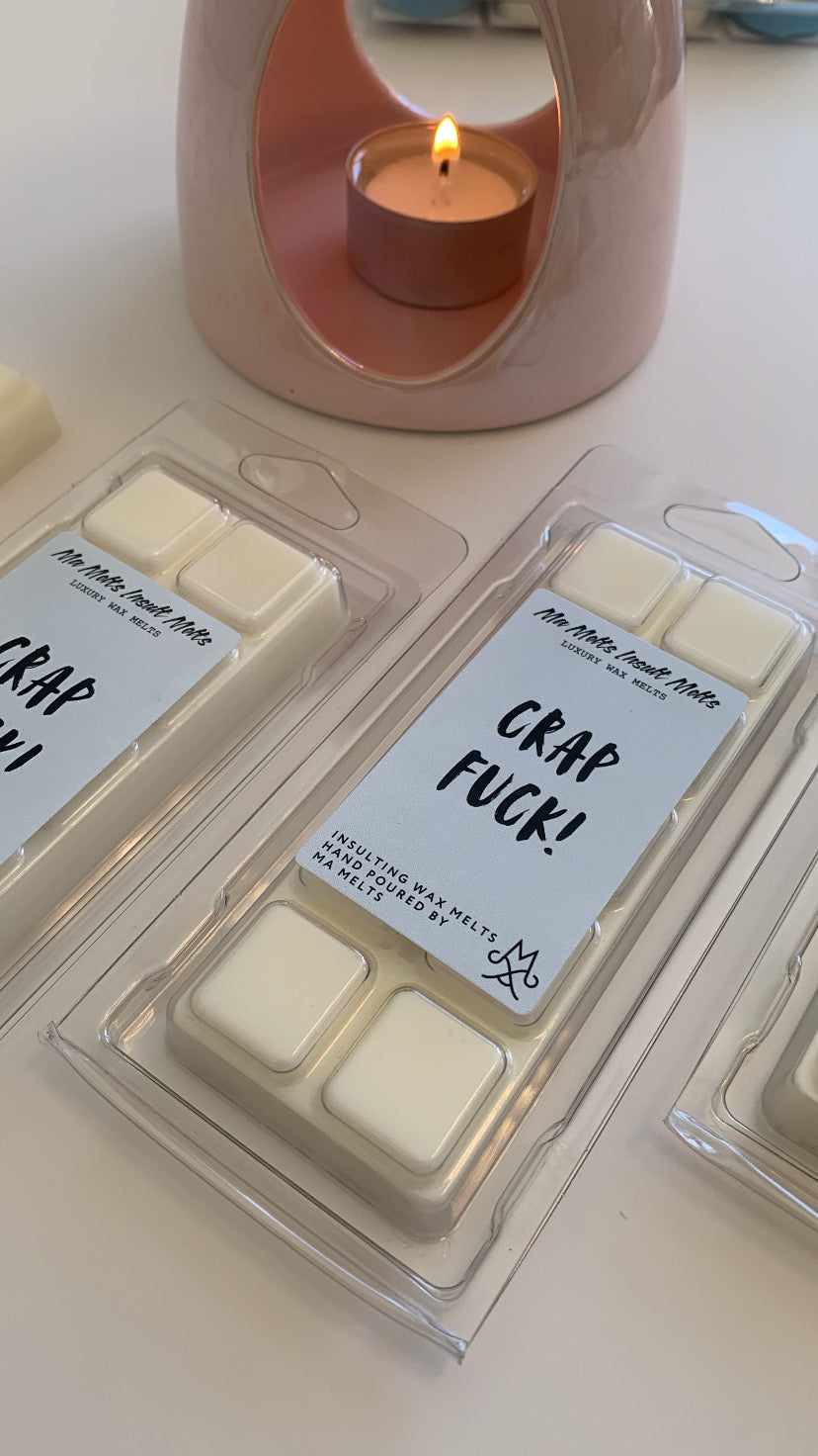 Crap Fuck - Insult Fragranced Wax Melt 50g