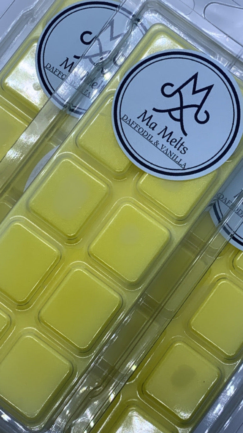 Daffodil & Vanilla Fragranced Wax Melt Snapbar 50g