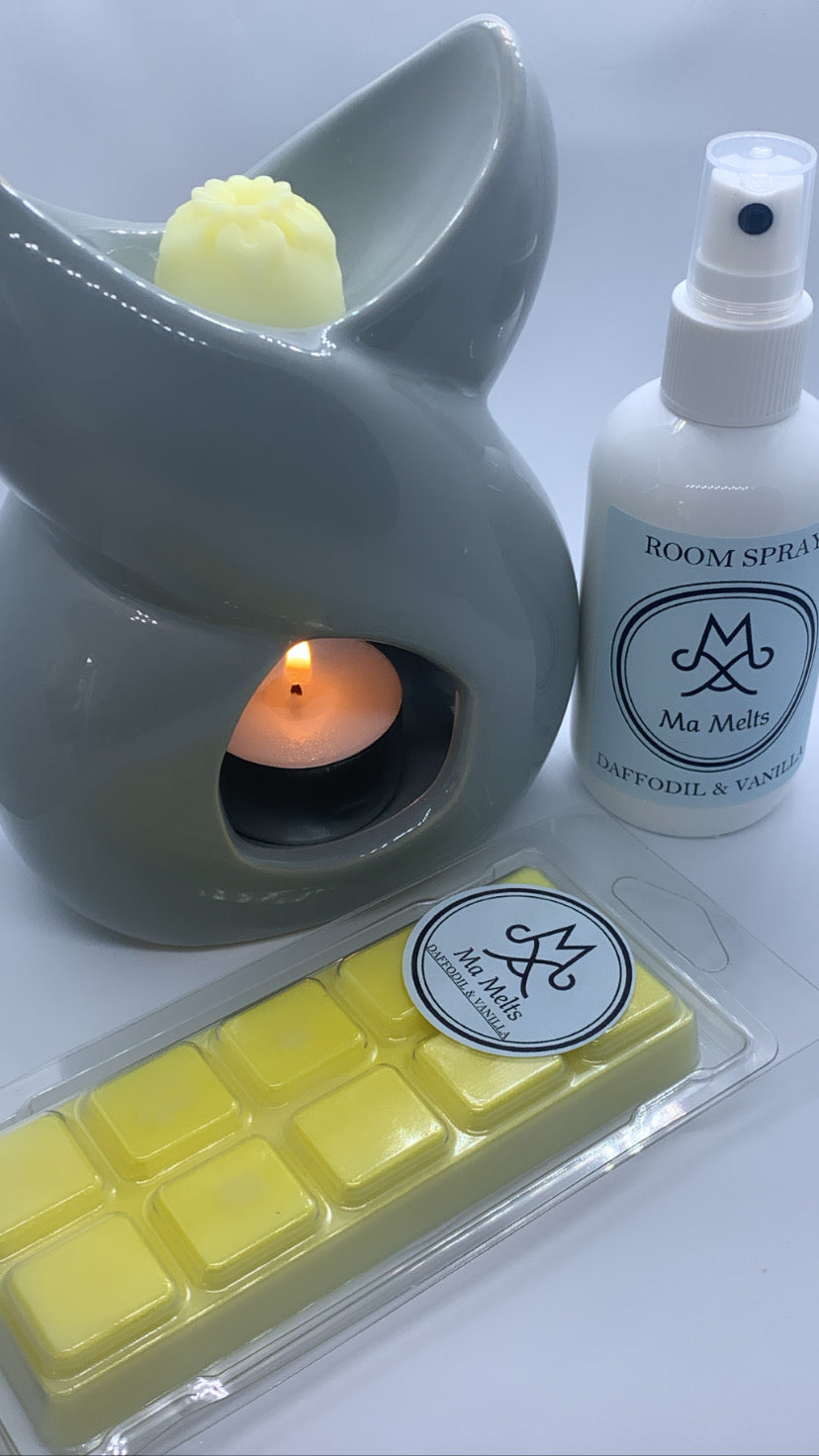 Daffodil & Vanilla Fragranced Wax Melt Snapbar 50g