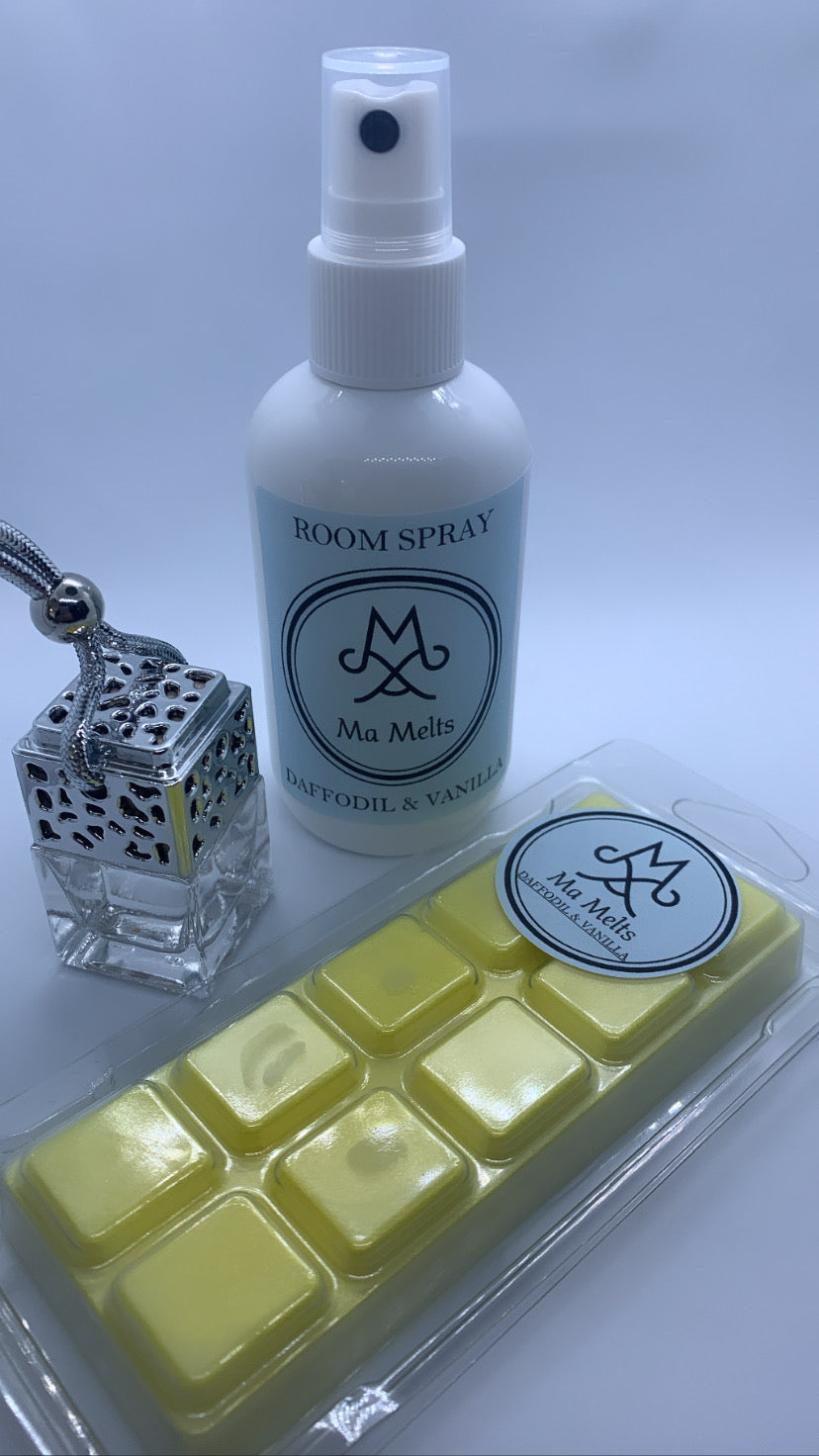 Daffodil & Vanilla Fragranced Wax Melt Snapbar 50g