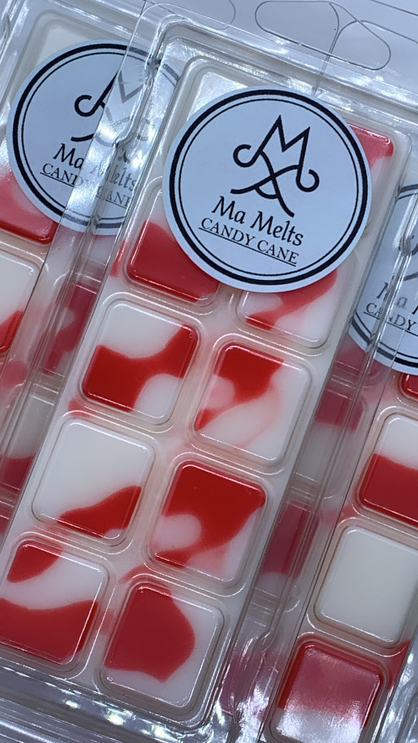 Candy Cane Christmas Fragranced Wax Melt 50g
