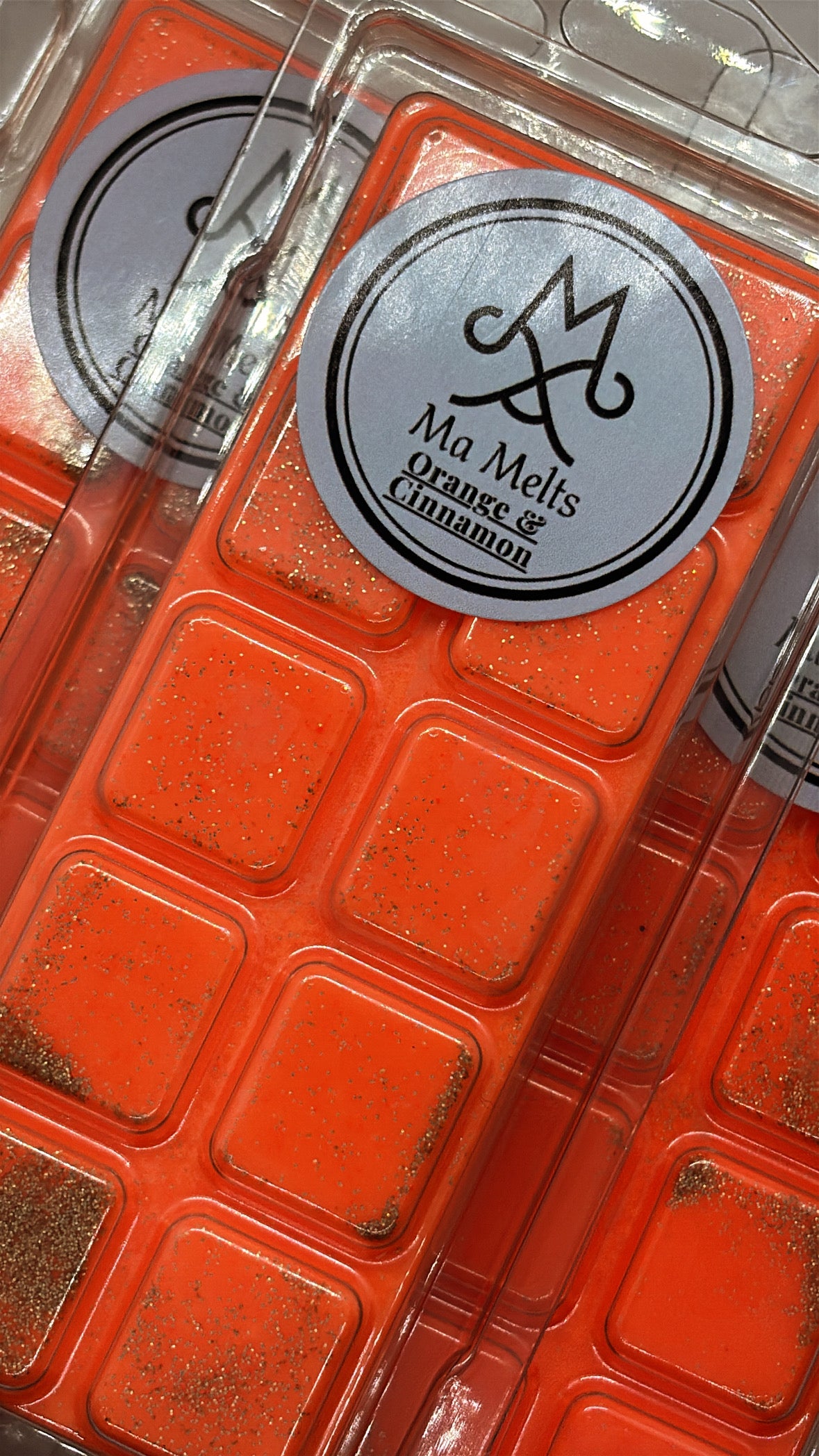 Orange & Cinnamon Fragranced Wax Melt Snapbar 50g