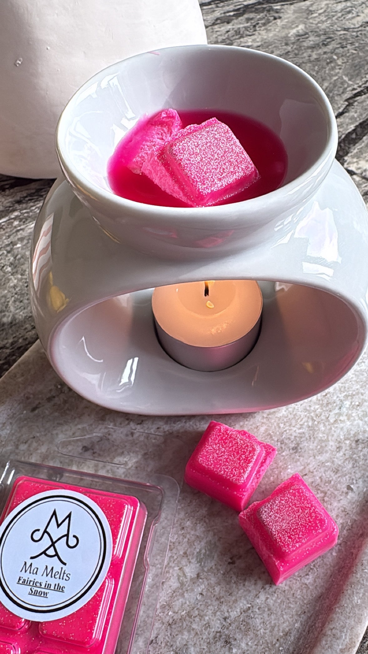 Fairies In Snow Fragranced Wax Melt Snapbar 50g