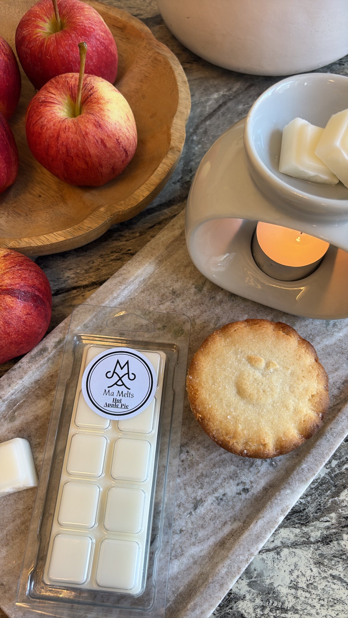 Hot Apple Pie Fragranced Wax Melt 50g