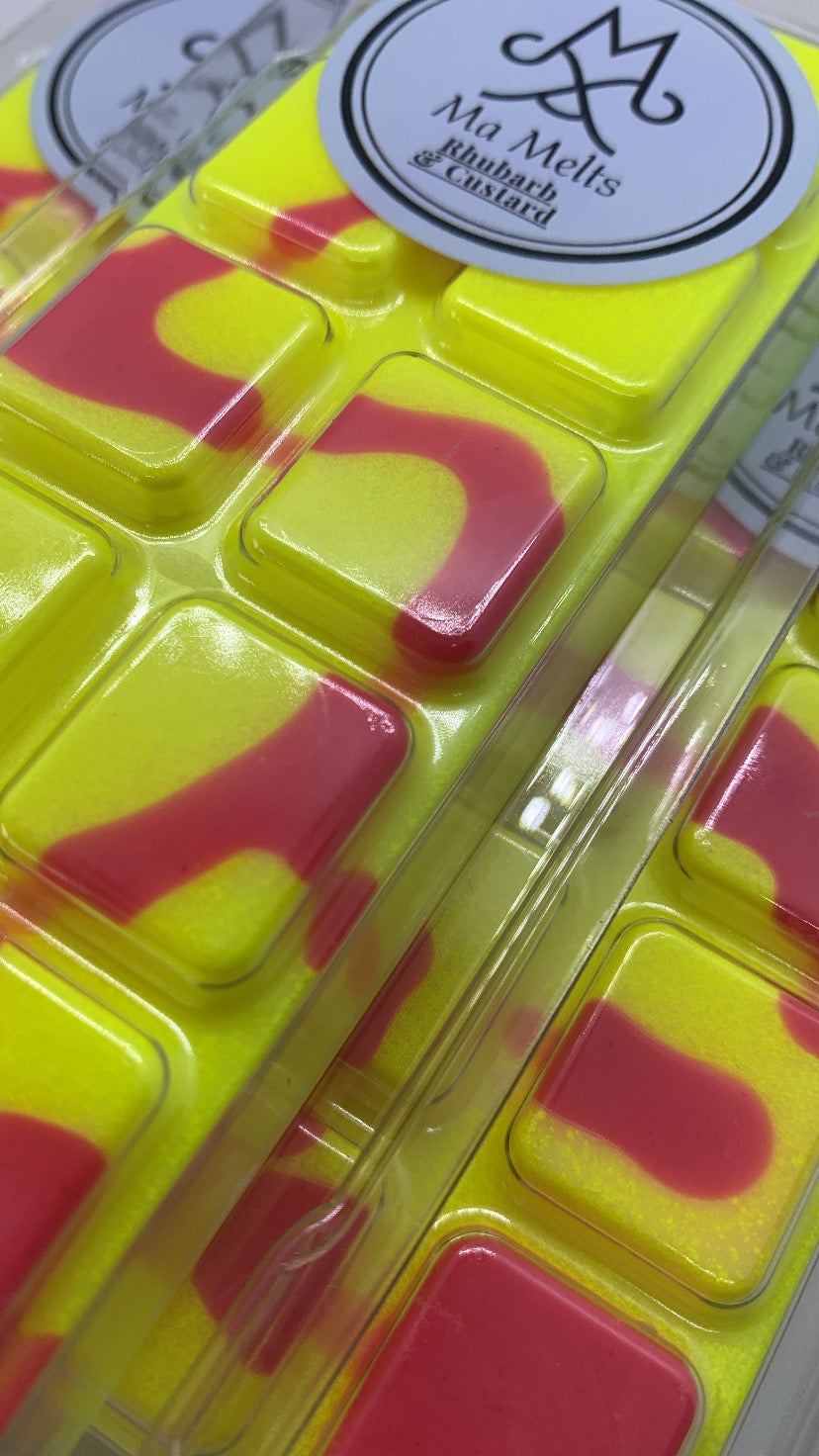 Rhubarb & Custard Fragranced Wax Melt Snapbar 50g