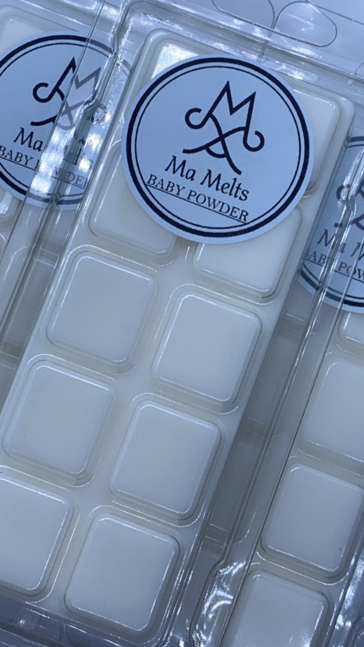 Baby Powder Fragranced  Wax Melt Snapbar 50g