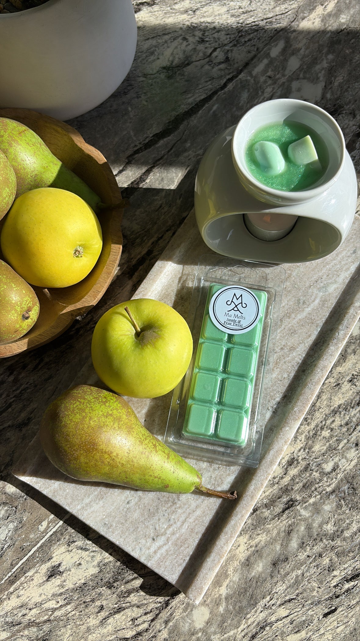 Apple & Pear Twist Fragranced Wax Melt 50g