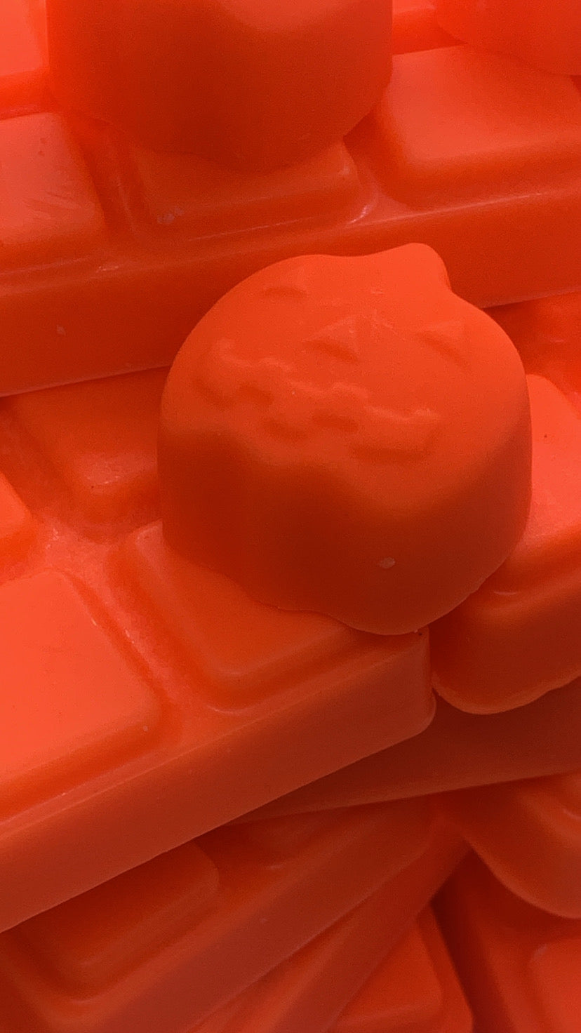 Spooky Pumpkin  Fragranced Wax Melt 50g Snapbar - Halloween