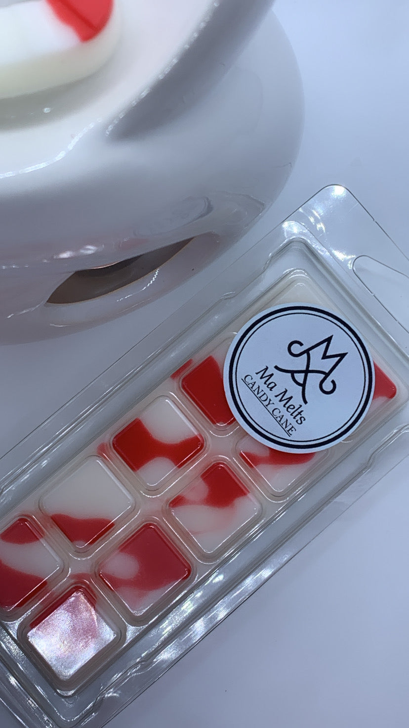 Candy Cane Christmas Fragranced Wax Melt 50g