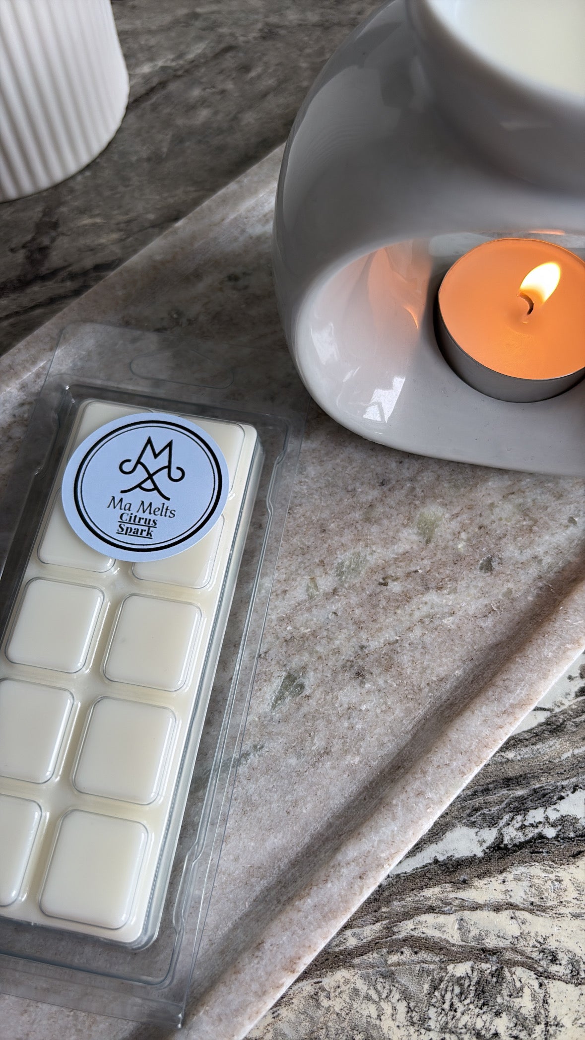 Citrus Spark Fragranced Wax Melt Snapbar 50g