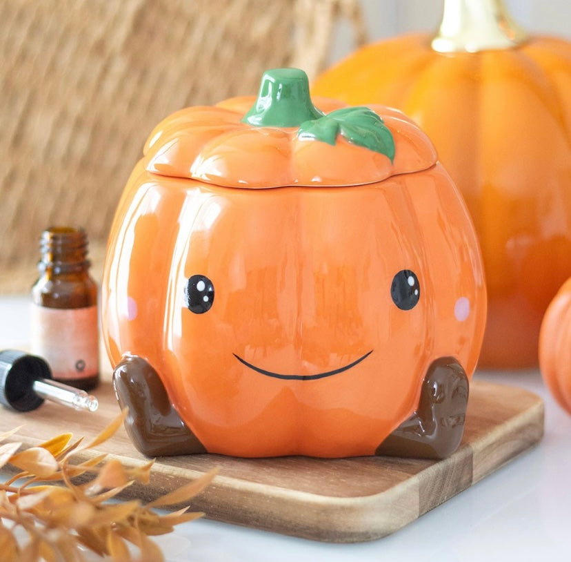 Smiling Pumpkin Wax Melt Burner