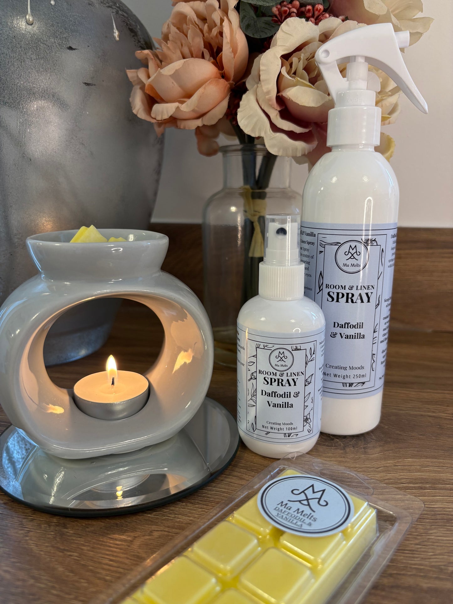 Daffodil & Vanilla Fragranced Wax Melt Snapbar 50g