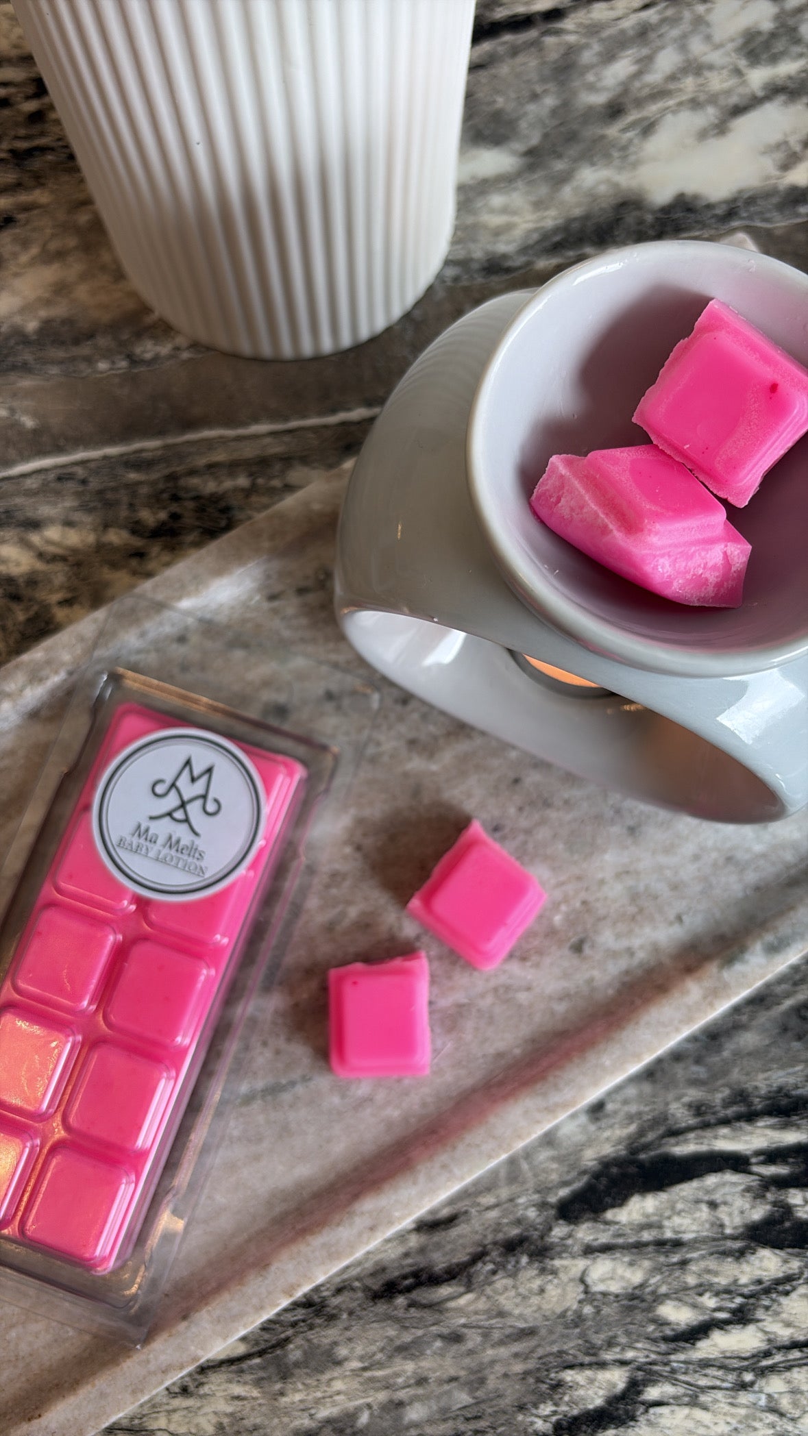 Baby Lotion Fragranced Wax Melt Snapbar 50g