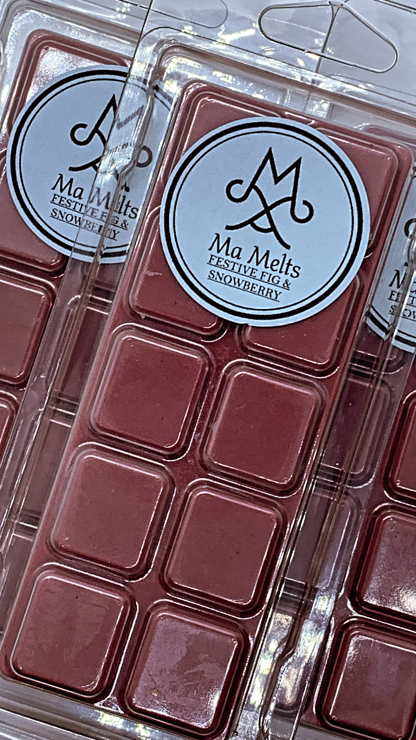 Festive Fig & Snowberry Christmas Fragrance Wax Melt 50g