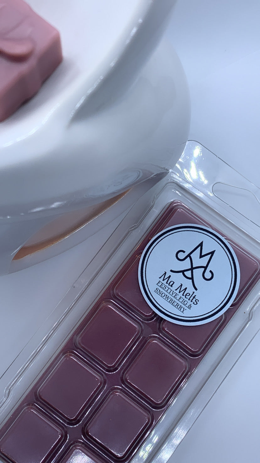 Festive Fig & Snowberry Christmas Fragrance Wax Melt 50g