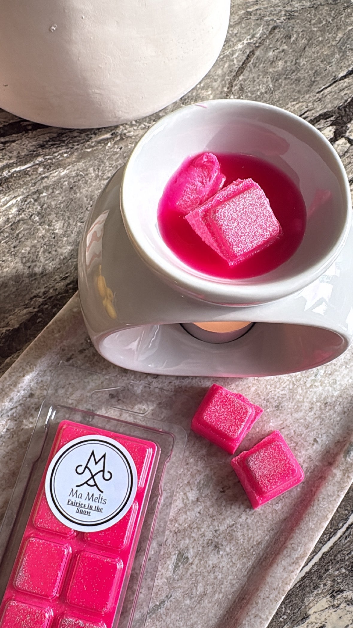 Fairies In Snow Fragranced Wax Melt Snapbar 50g
