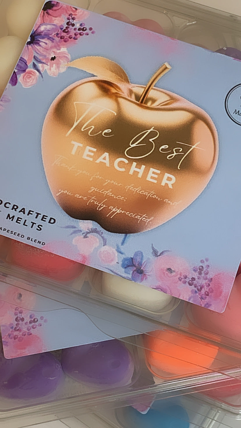 Best Teacher Collection Wax Melt Gift Box