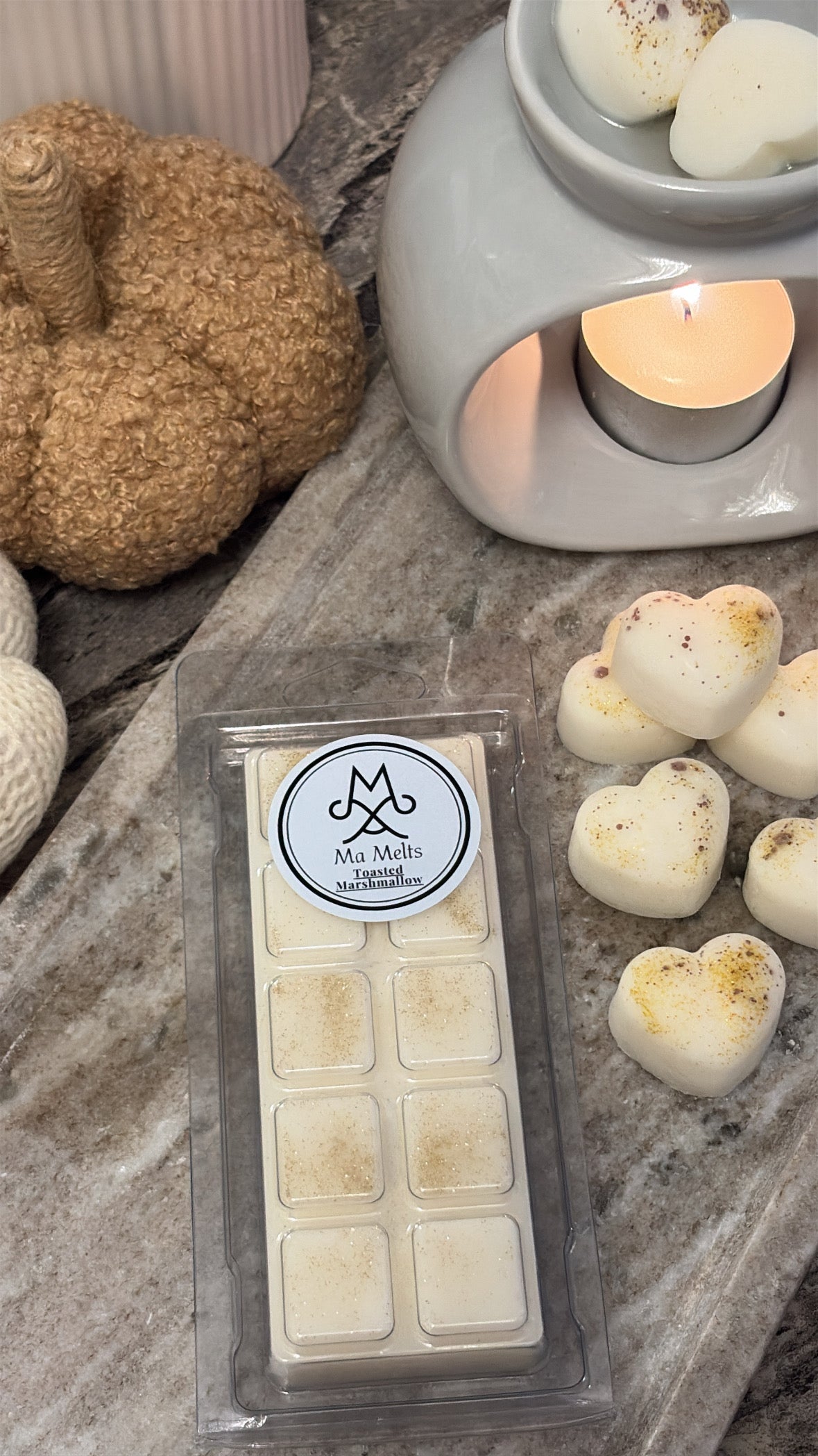 Toasted Marshmallow Fragranced Wax Melt 50g