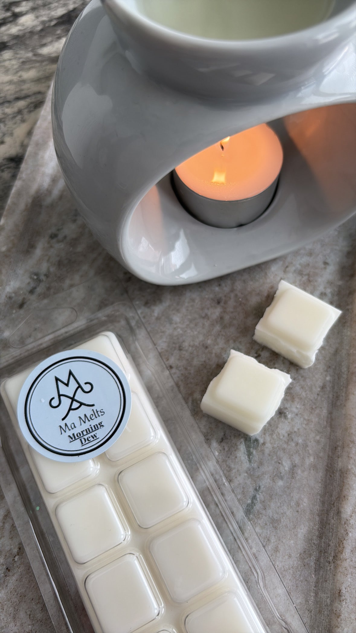 Morning Dew Fragranced Wax Melt Snapbar 50g