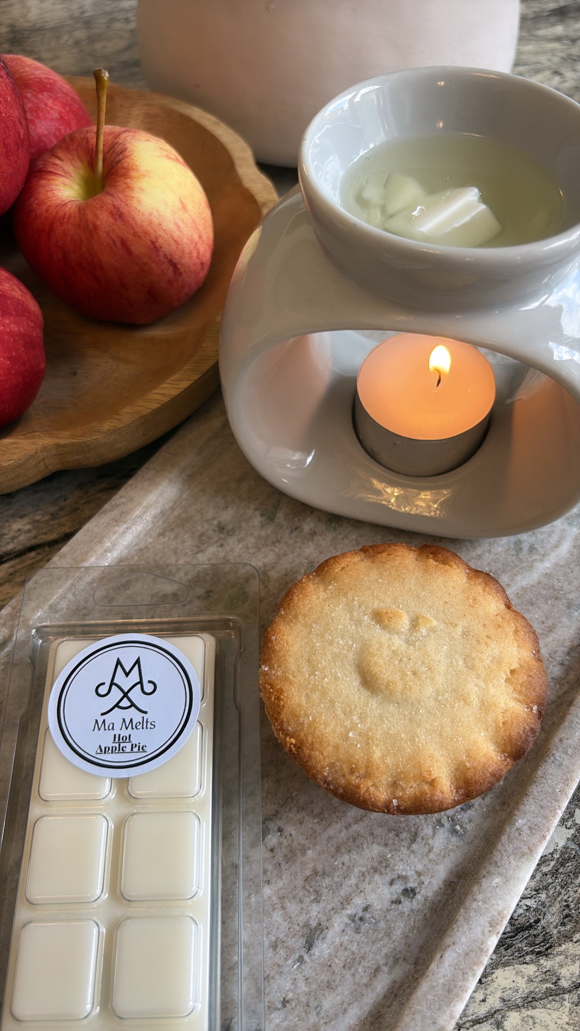 Hot Apple Pie Fragranced Wax Melt 50g